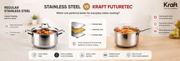 Stainless Steel vs Triply Cookware: Which One Should You Choose?