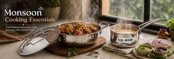 Monsoon Cooking Essentials: Cookware for Chai & Snacks