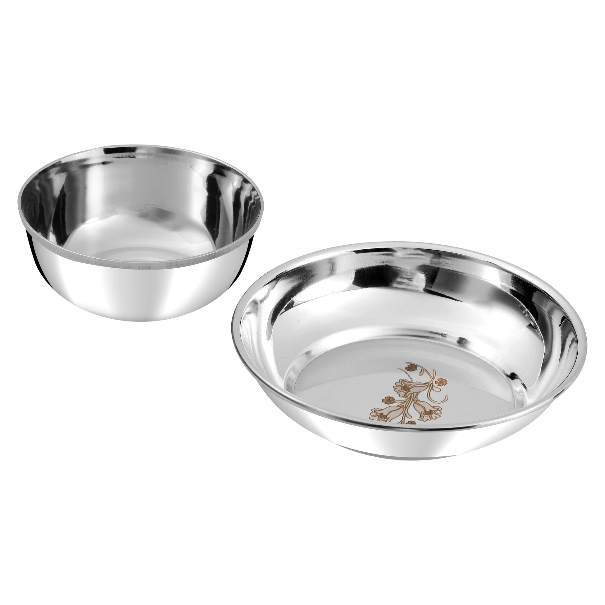 Kraft stainless steel Tulip dinner set 36pc lifestyle