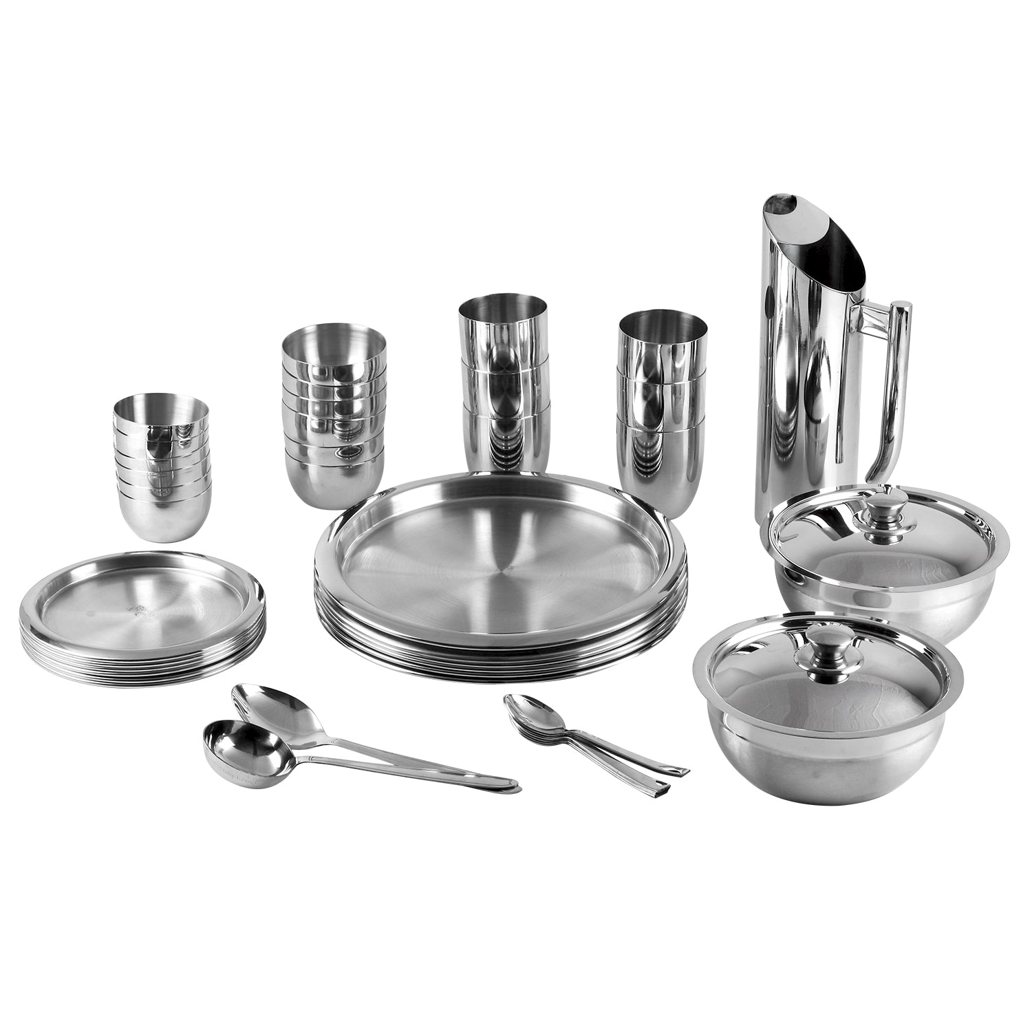 Kraft Premium stainless steel dinner set 41pc view 3