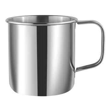 Kraft Stainless Steel Mug Durable Steel Drinking Mug for Tea, Coffee, Milk & Everyday Use