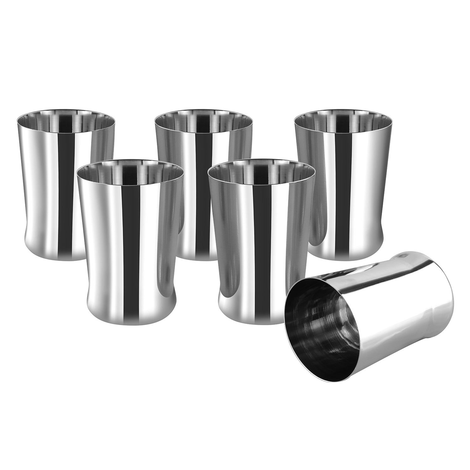 Kraft stainless steel Milano glass set juice drinking