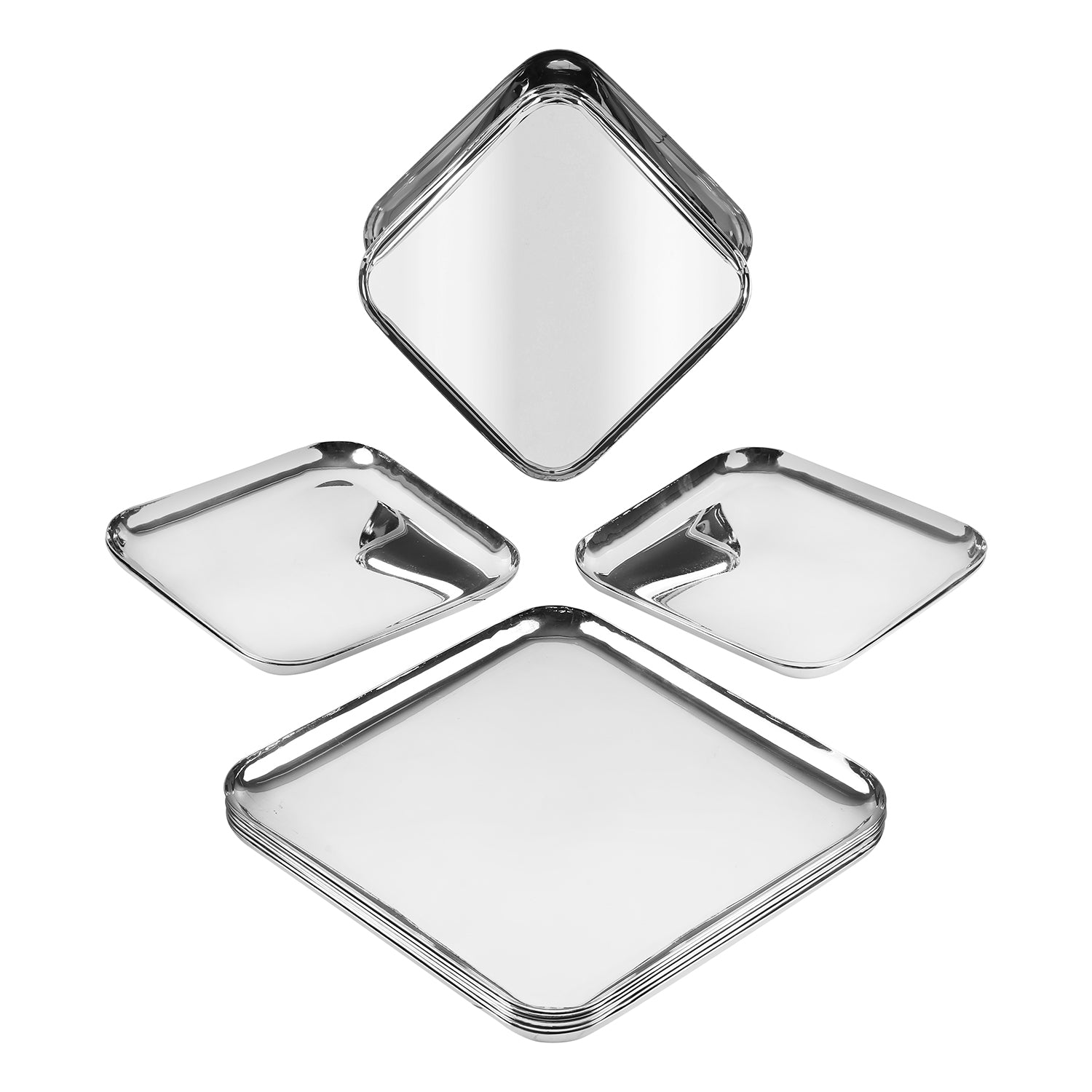 Kraft stainless steel Qubic 55pc dinner set lifestyle