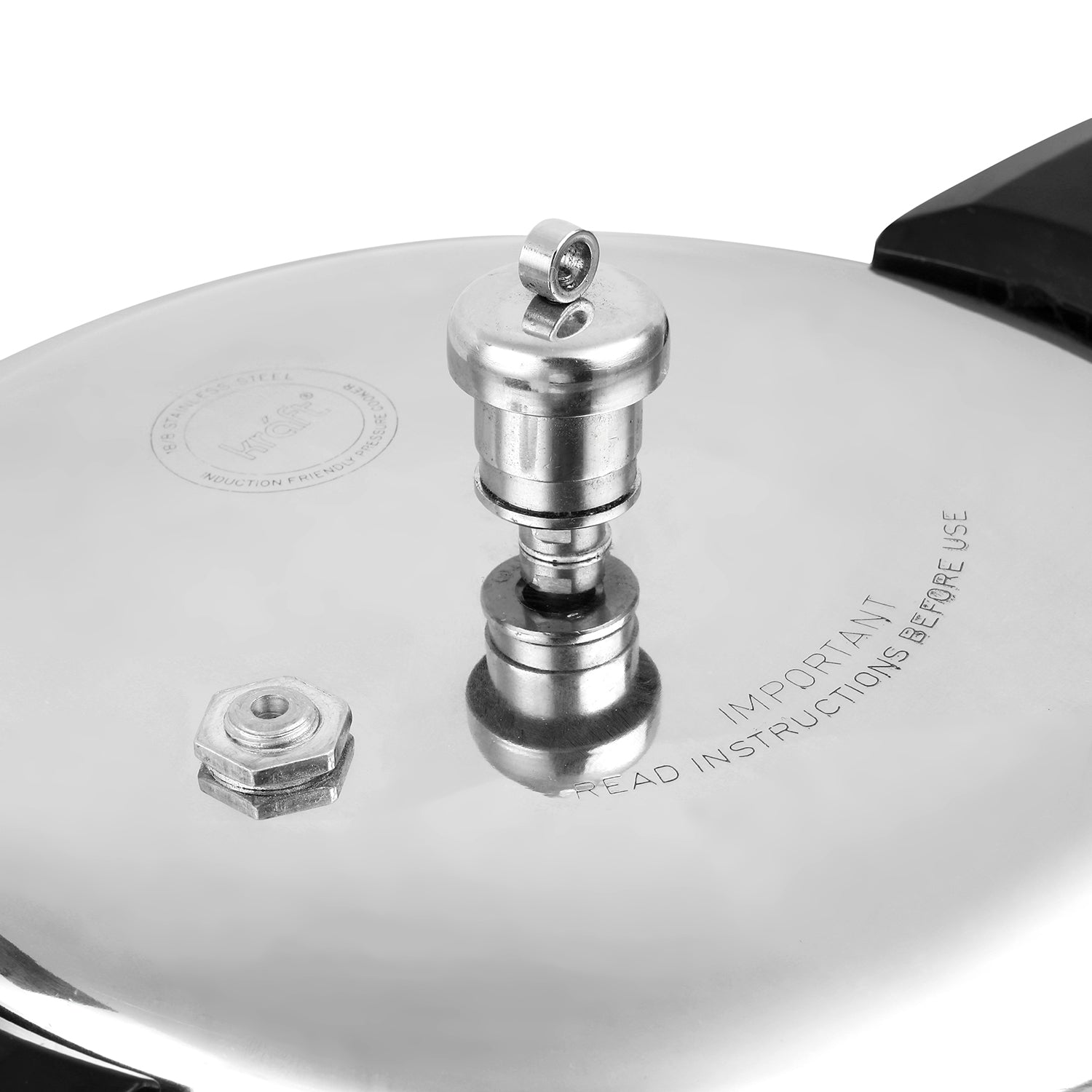 Kraft hard anodised Magic pressure cooker induction view 3