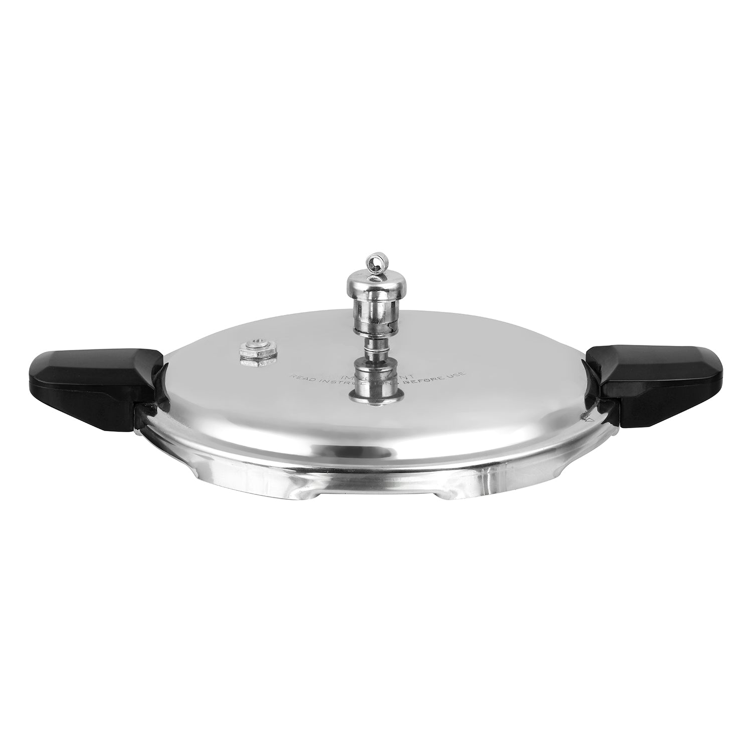 Kraft hard anodised Magic pressure cooker induction detail