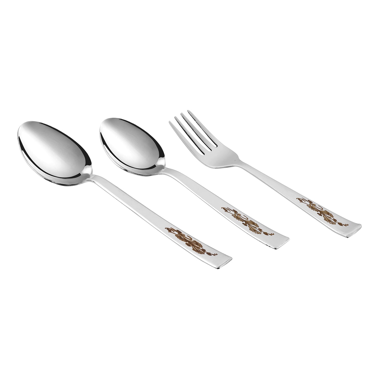 Kraft stainless steel Tulip dinner set 61pc arrangement