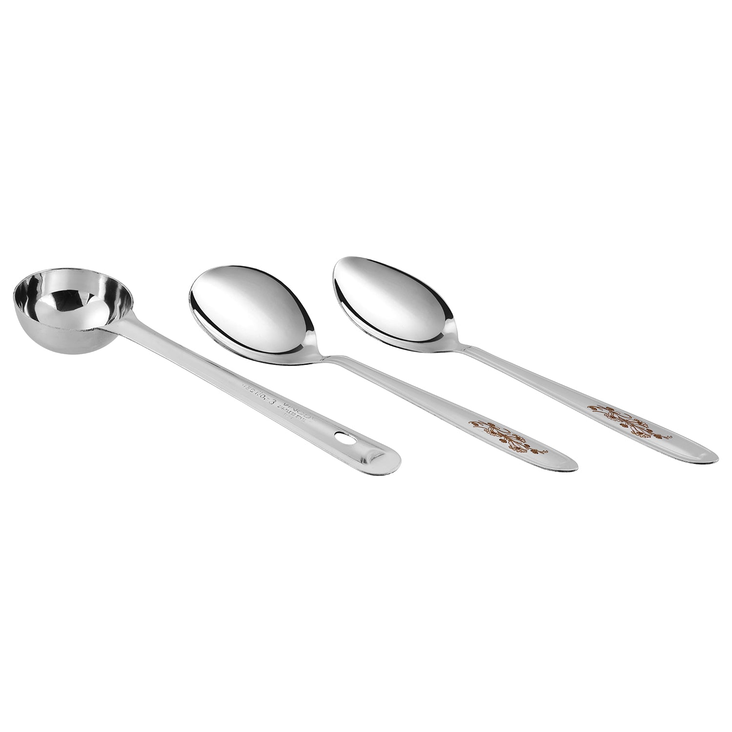 Kraft stainless steel Tulip dinner set 61pc table