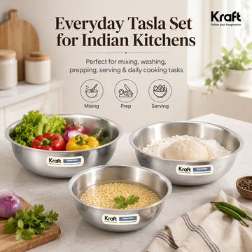 Kraft Futuretec Triply Tasla 3pc Combo Set stainless steel induction