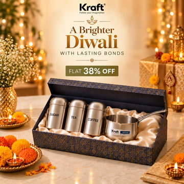 Kraft Futuretec Coffee Warmer & High Dome Canister Set  Premium Combo