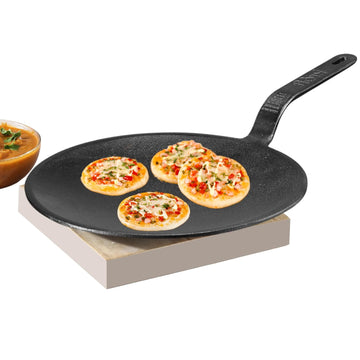 Kraft Infinity cast iron roti tawa 26cm induction friendly pre-seasoned
