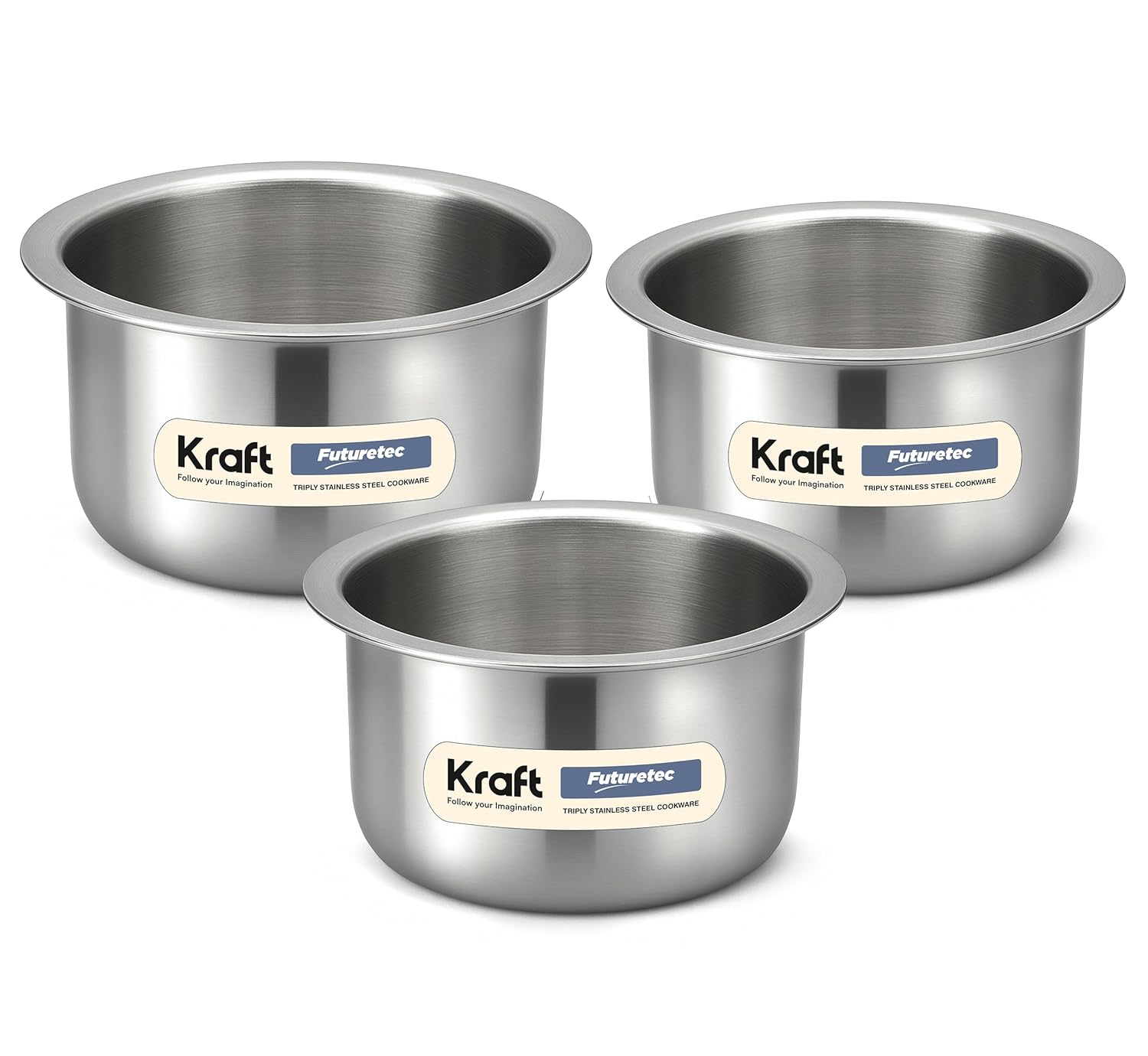 Kraft Futuretec Triply tope combo set 3pc lifestyle induction