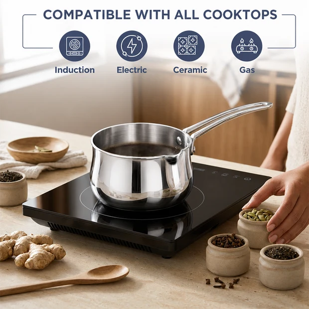 Kraft Futuretec Coffee Warmer & High Dome Canister Set  Premium Combo