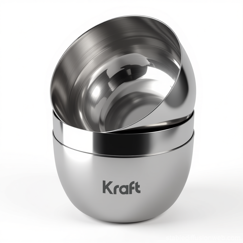 Kraft stainless steel Regal katori bowl detail tableware