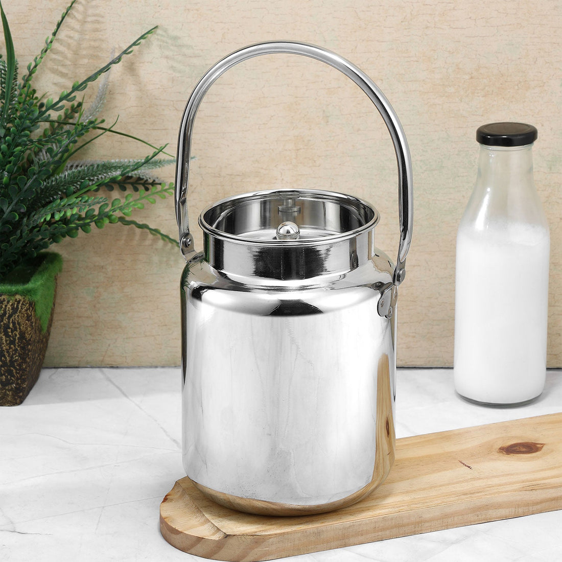 Kraft stainless steel barni liquid storage container 850ml to 6L kitchen
