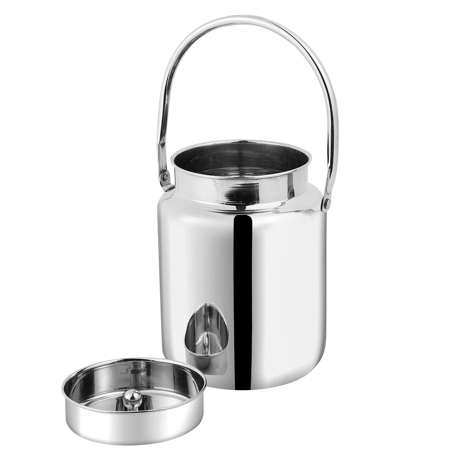 Kraft stainless steel barni storage jar container lifestyle