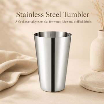 Kraft Stainless Steel Amrapali  Premium Steel Glass for Daily Use