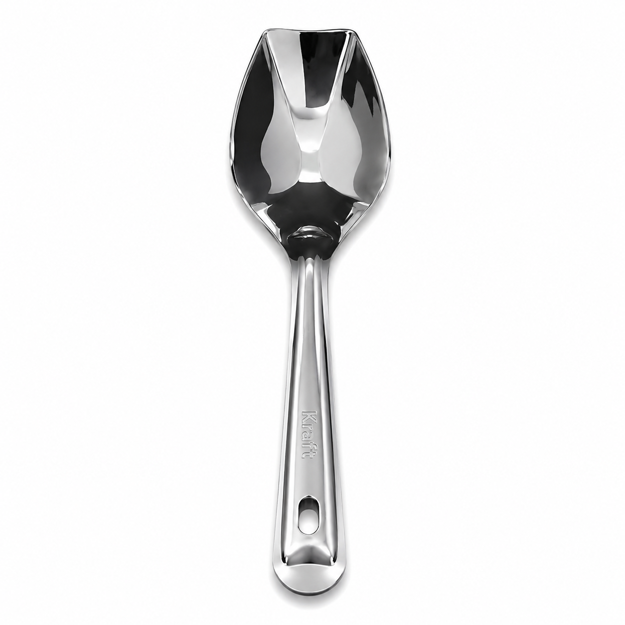 Kraft Stainless Steel Deep Biryani Server | Rice Serving Spoon