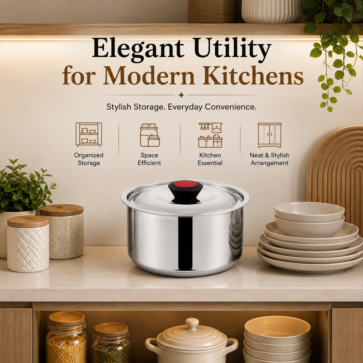 Kraft Mercury double wall insulated casserole overview kitchen
