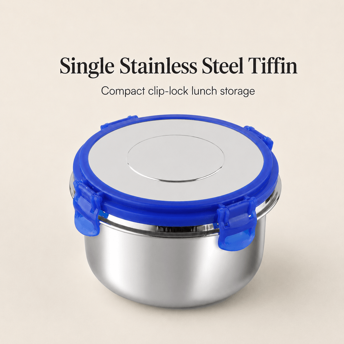 Kraft Stainless Steel Storage Container – 250 ml to 1.250 ml Options