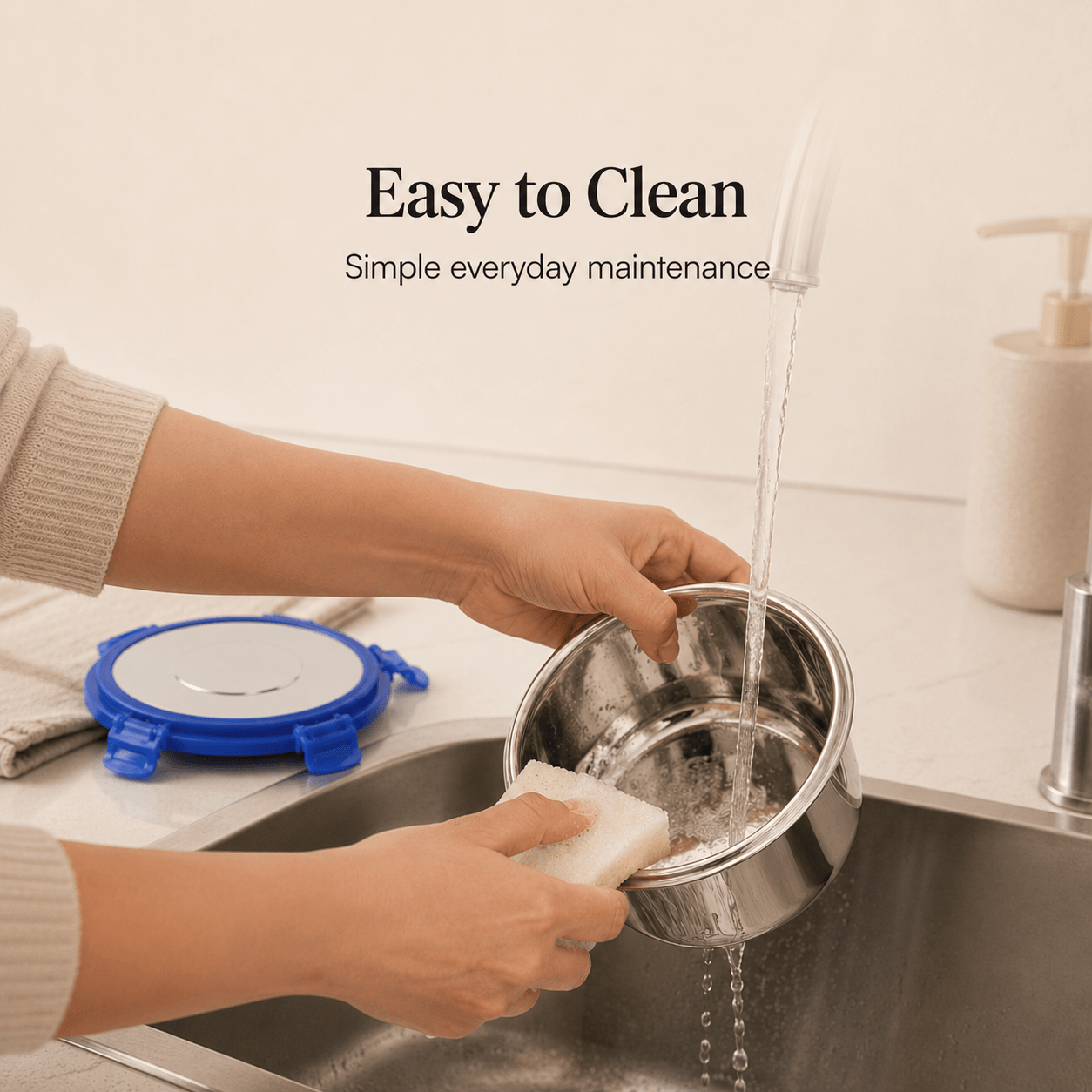 Kraft Stainless Steel Storage Container – 250 ml to 1.250 ml Options