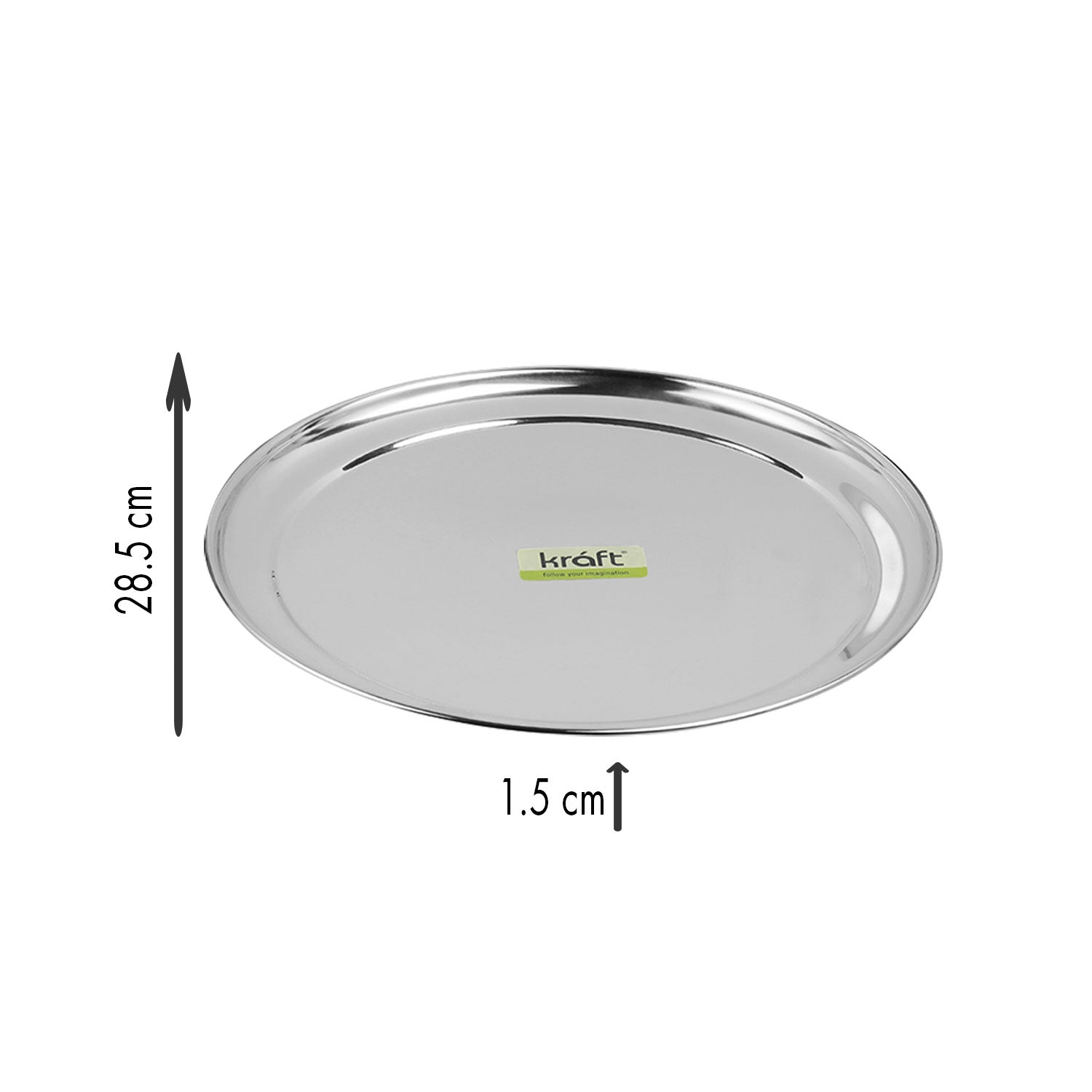 Kraft Stainless Steel Princess 5 pieces Thali / Dinner / Lunch Set