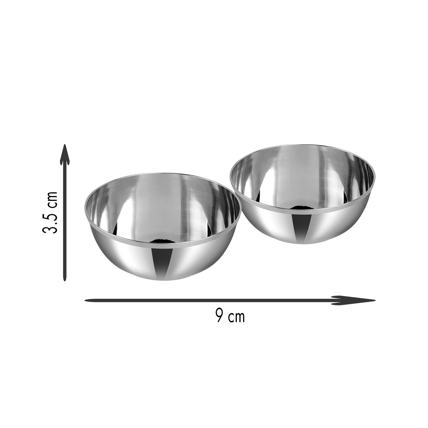Kraft Stainless Steel Princess 5 pieces Thali / Dinner / Lunch Set