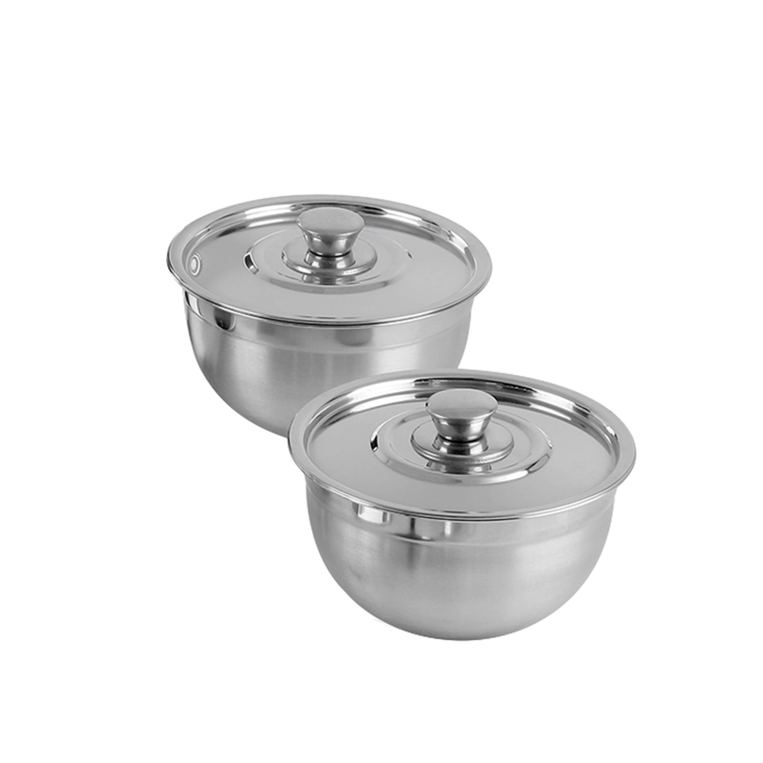 Kraft stainless steel dinner set 24pc lifestyle serving