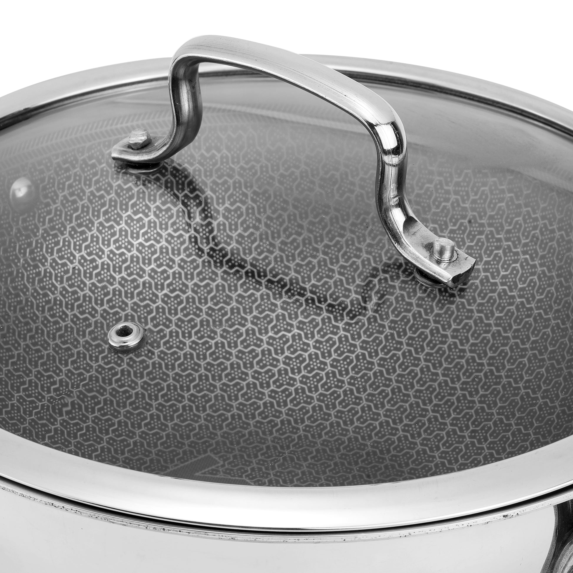 Kraft Futuretec Pro Triply deep kadai view 6 stainless induction