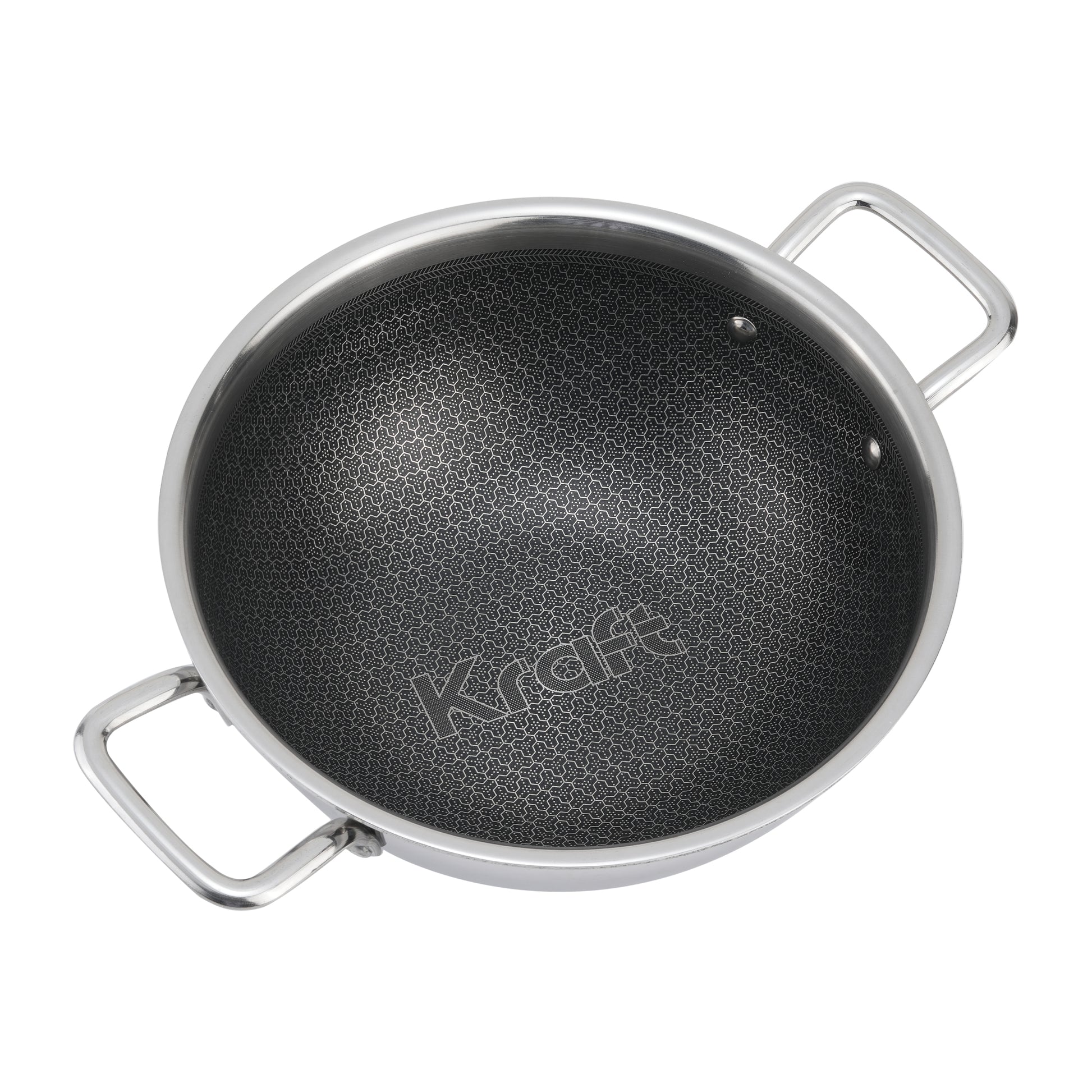Kraft Futuretec Pro Triply deep kadai feature induction stainless