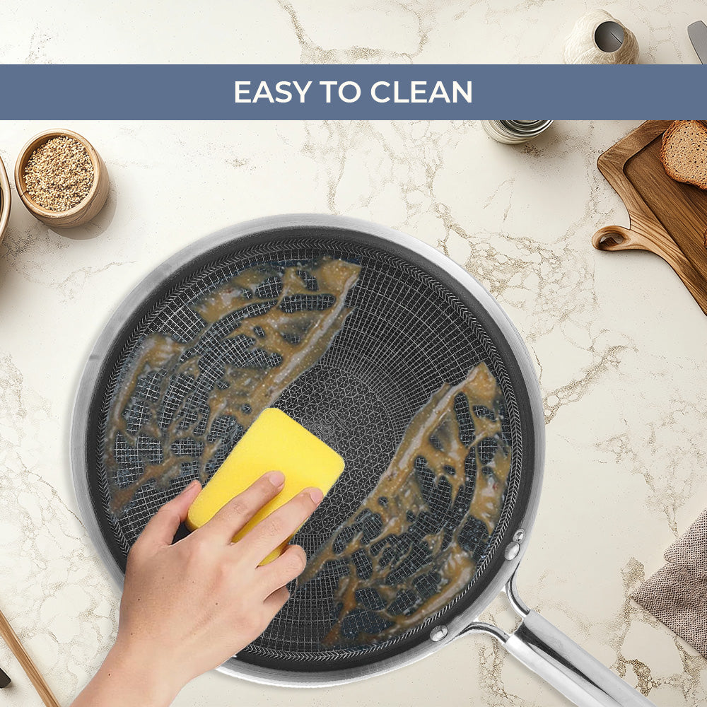 Kraft Futuretec Triply Dosa Tawa easy clean stainless steel cookware