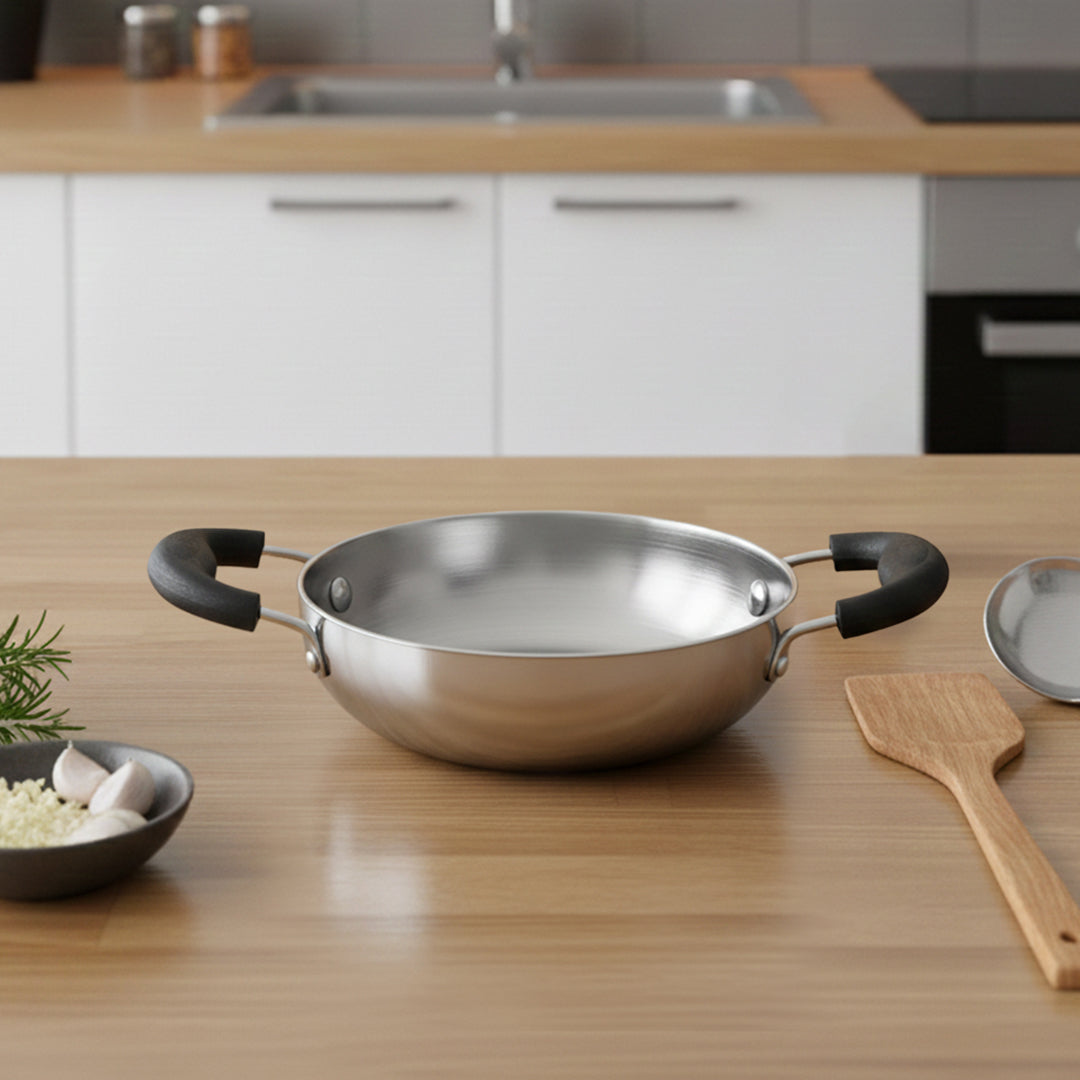 Kraft Futuretec Triply mini kadai 14cm stainless induction product view