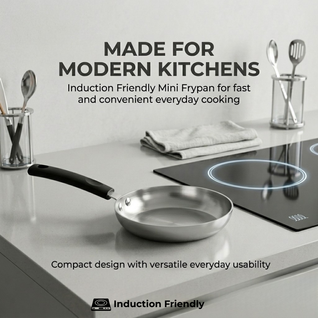 Kraft Futuretec Triply mini frypan 14cm stainless induction view 5