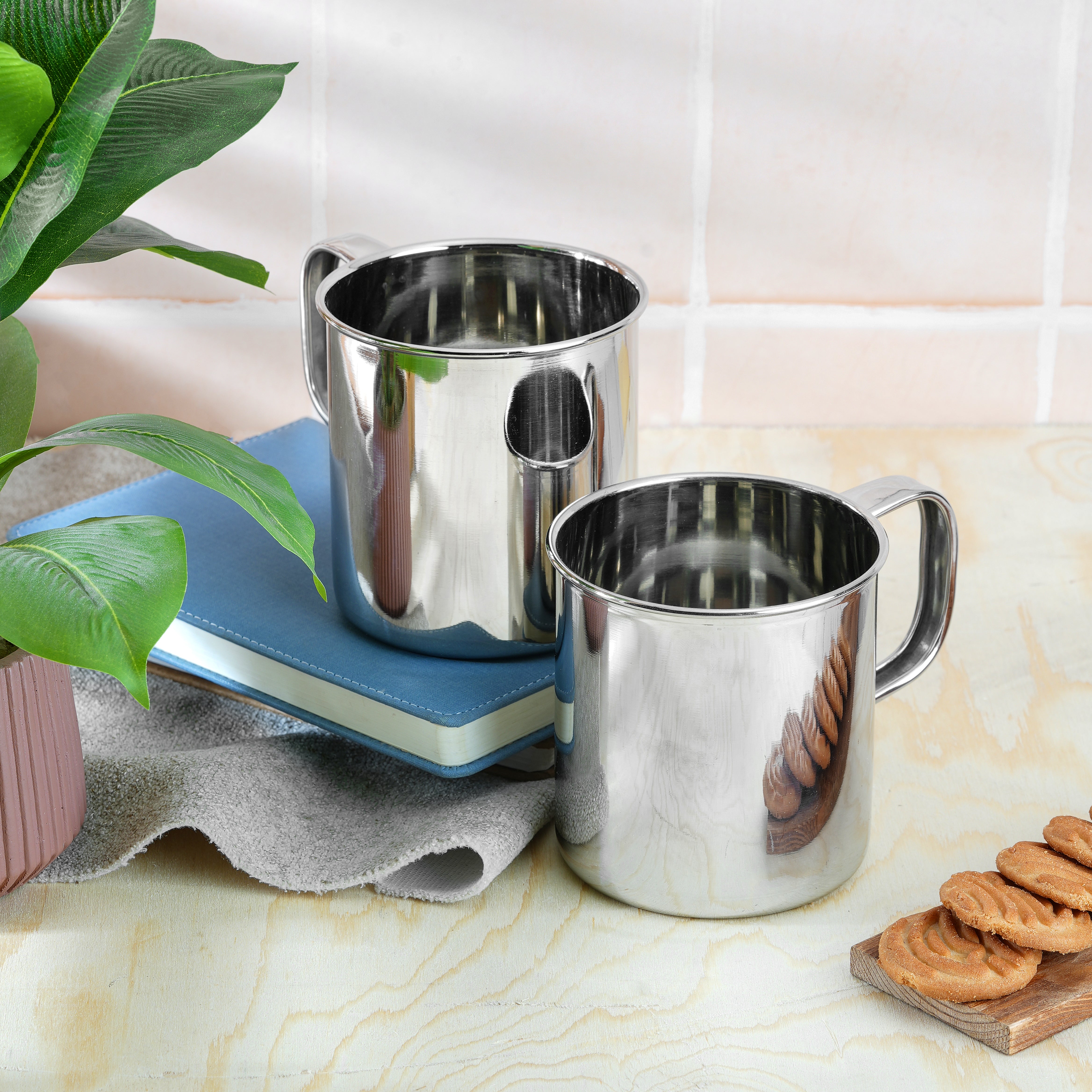 Kraft stainless steel coffee tea mug set drinkware serveware