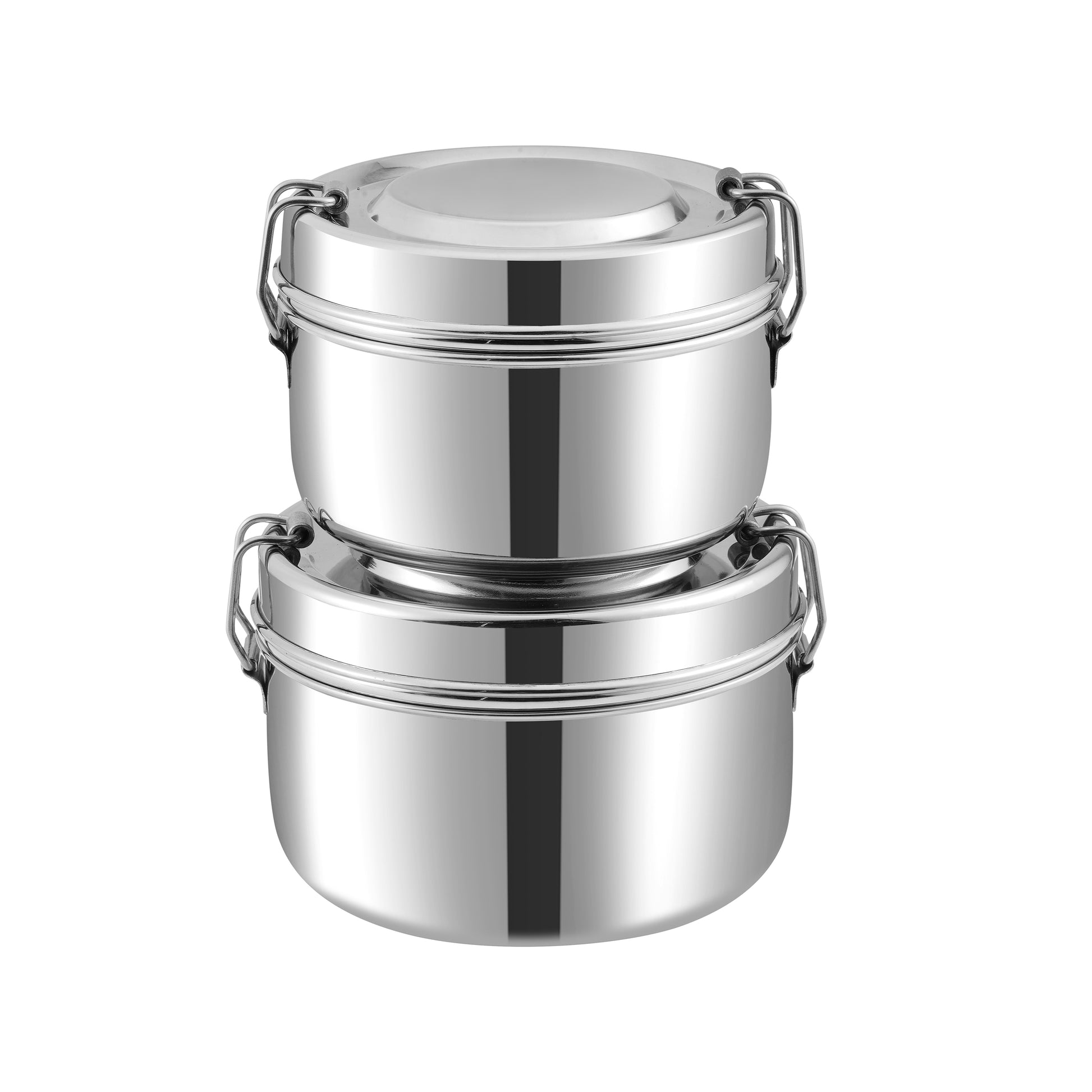 Kraft stainless steel lunch box separator feature detail