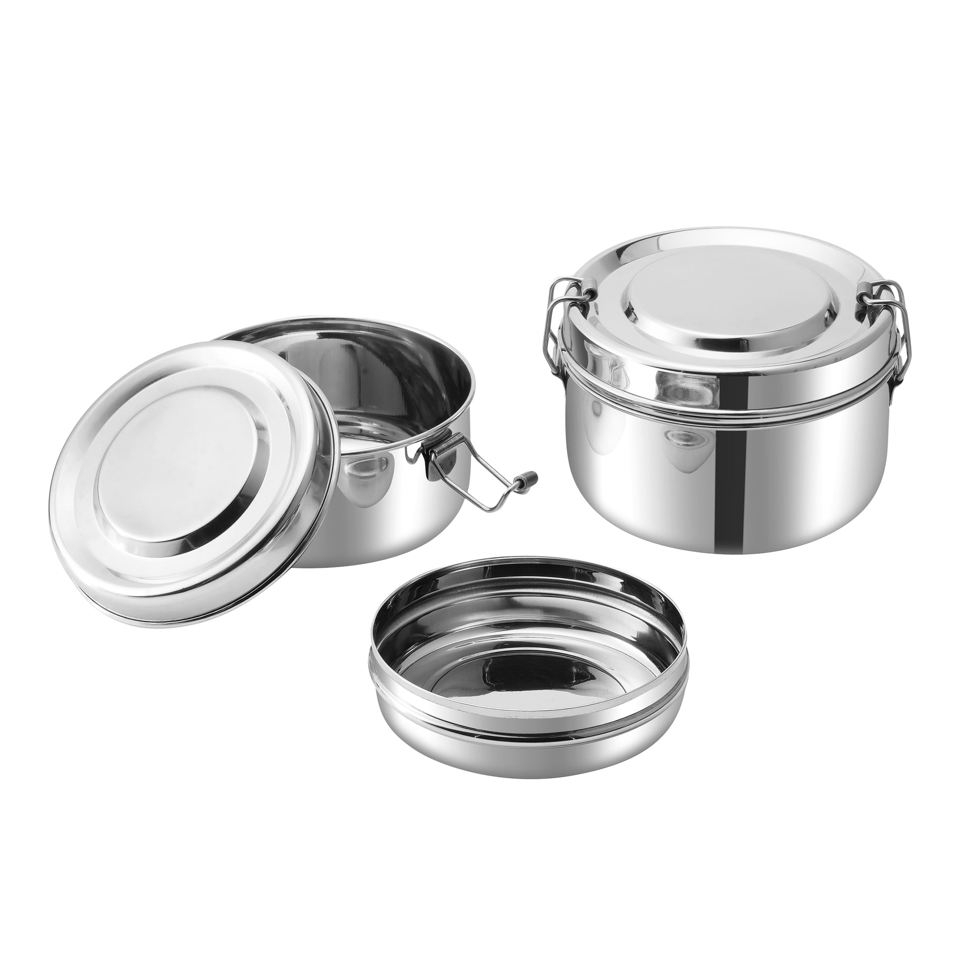 Kraft stainless steel lunch box separator tiffin compartment