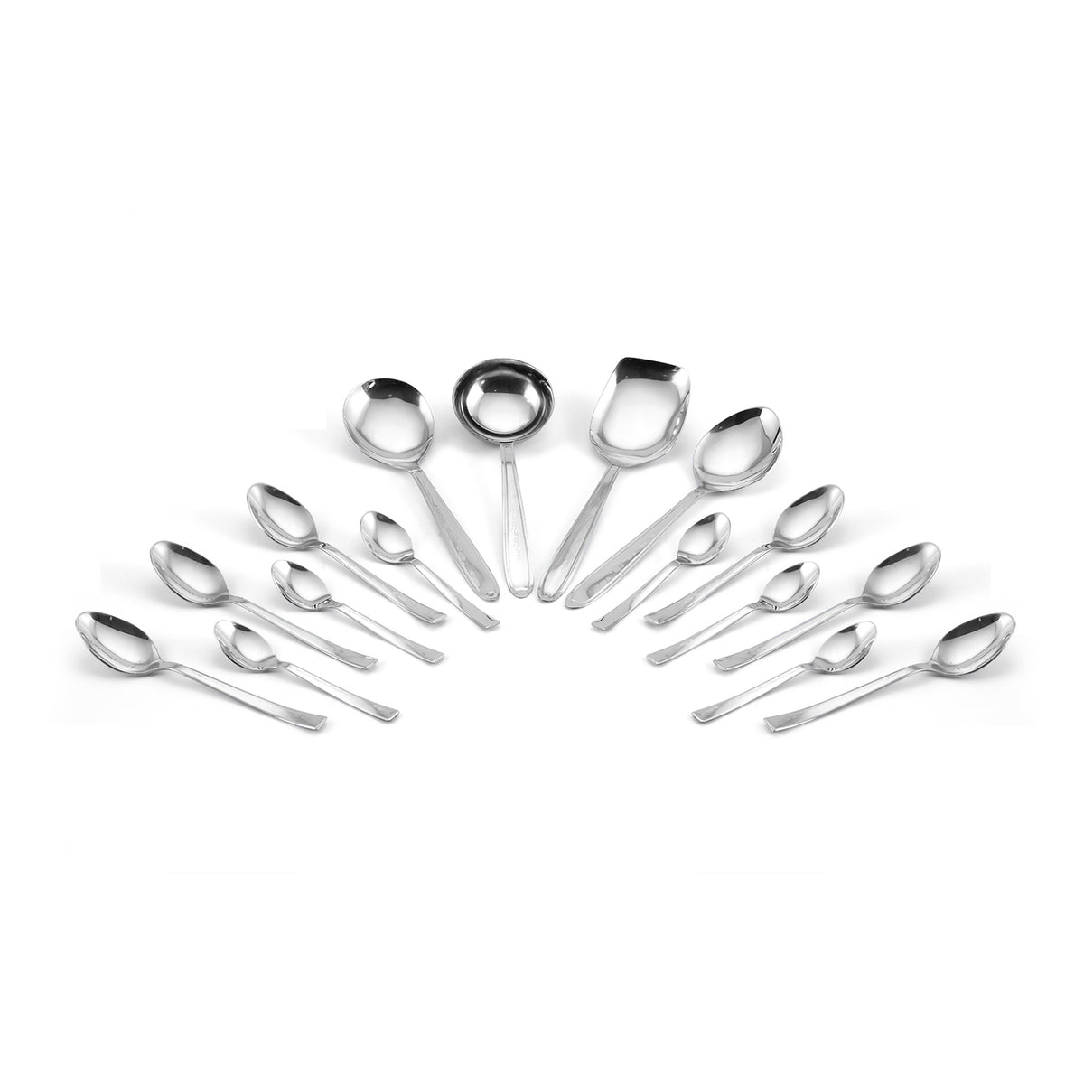 Kraft stainless steel Shagun Dinner Set 51 pc + 6 Vati Free