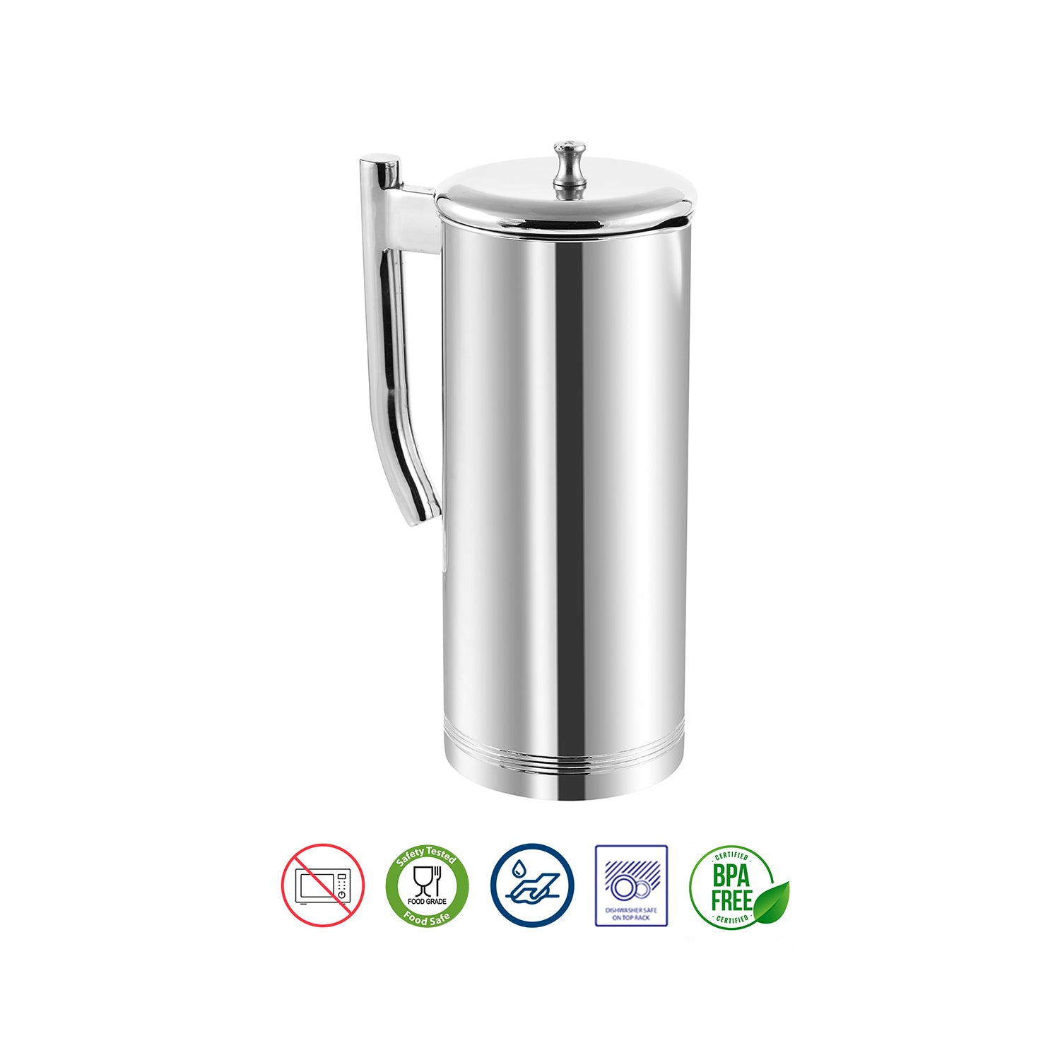 Kraft stainless steel Luminous jug 1.5L view 5 serveware