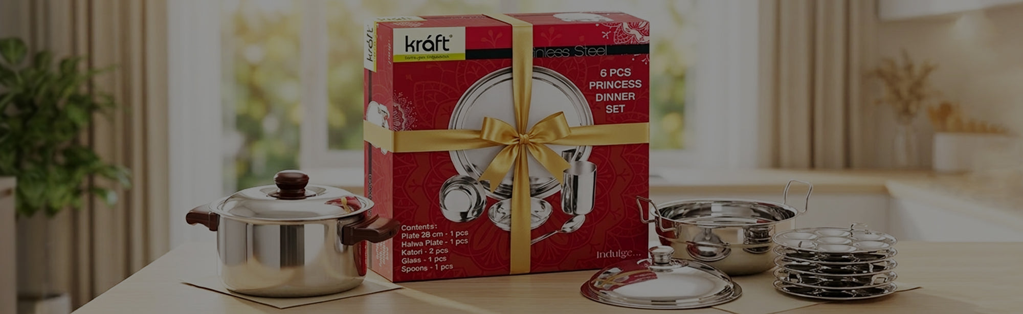 Princess Dinner Set 6 pc neatly packed in premium gift box