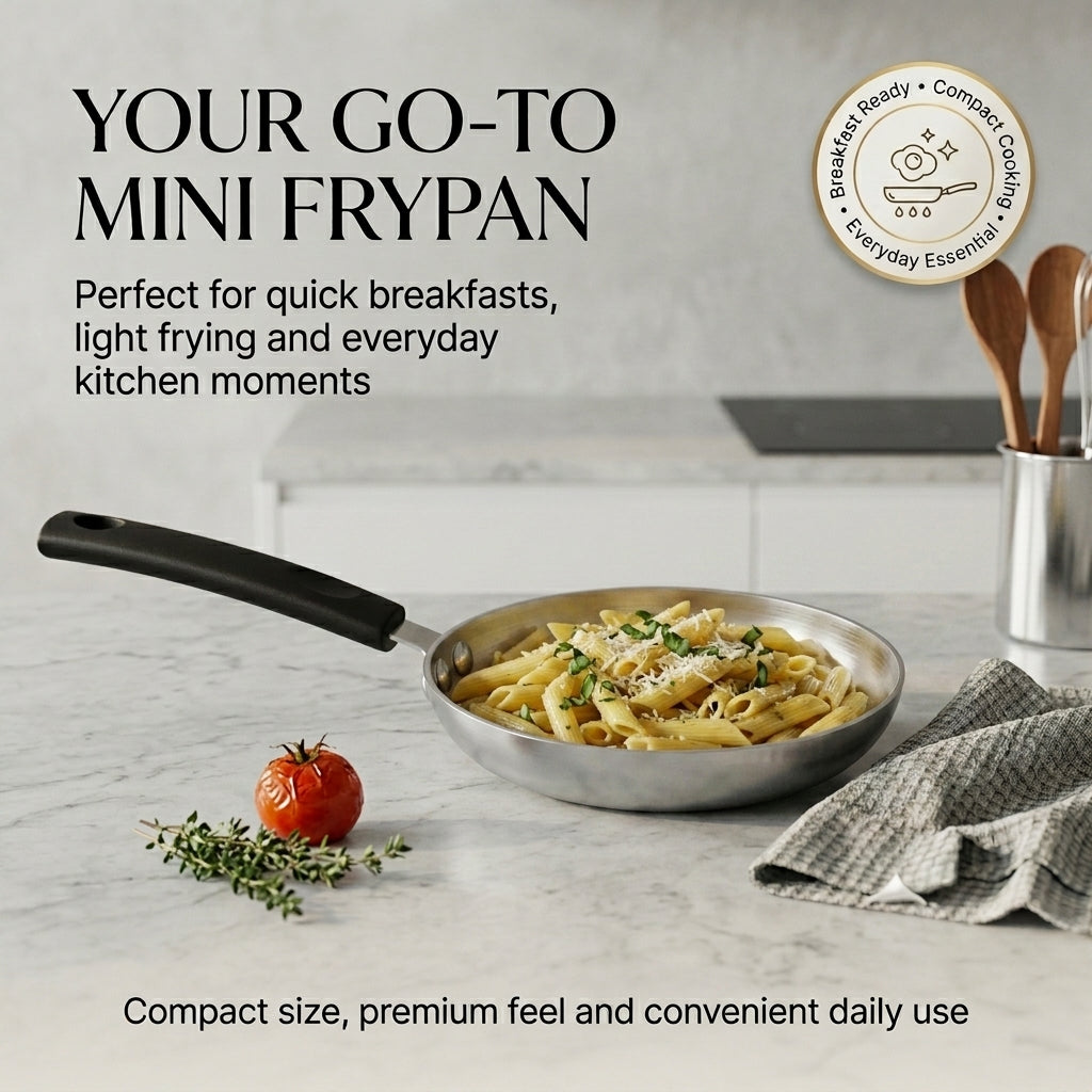 Kraft Futuretec Triply mini frypan 14cm stainless induction product view