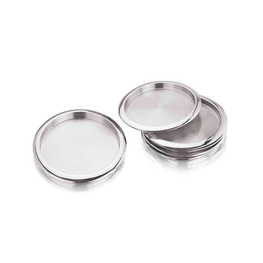 Kraft Premium stainless steel full plate set 6pc view 2