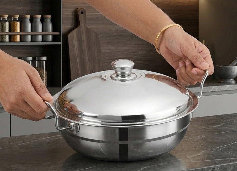 Stainless Steel Regal Canister Set durable storage jars with lids for kitchen use